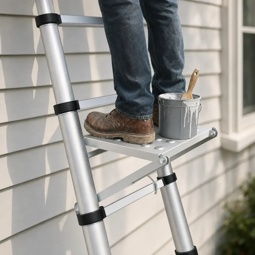 Ladder work platform – Rungfield